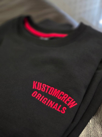 Свитшот KUSTOMCREW черный