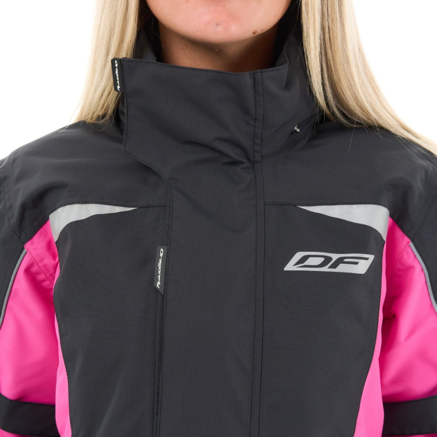 Куртка - дождевик Dragonfly EVO Woman Black - Pink (мембрана) рассрочка фото 3