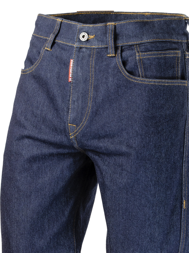 Мотоджинсы EF56 ARMADILLO однослойные муж. CORDURA DENIM Тёмный Синий фото 4