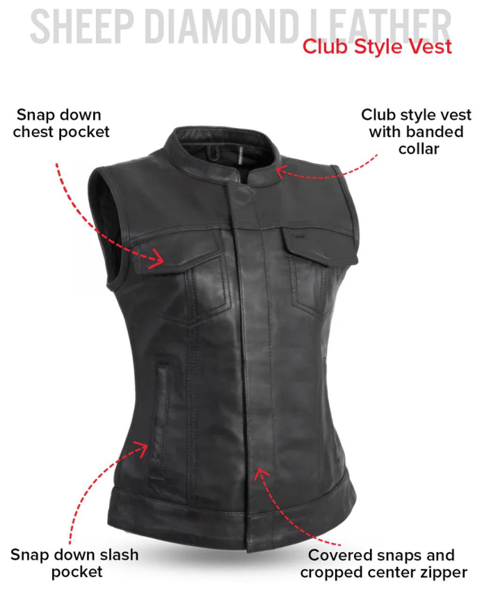 Жилет First MFG Club Style Ludlow женский фото 3
