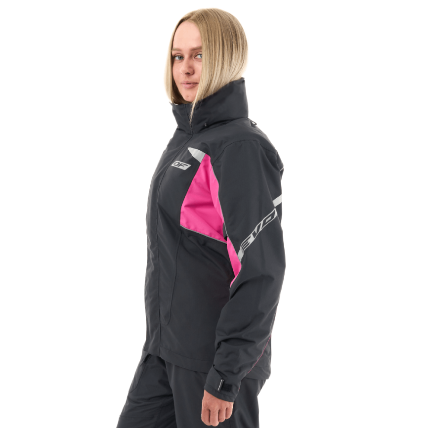 Куртка - дождевик Dragonfly EVO Woman Black - Pink (мембрана) рассрочка фото 2