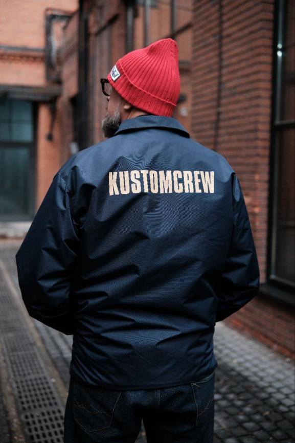 Куртка KUSTOMCREW темно-синий  фото 1