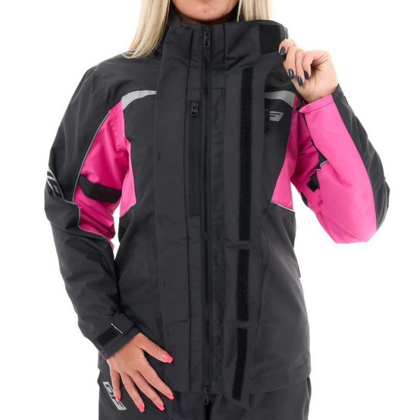 Куртка - дождевик Dragonfly EVO Woman Black - Pink (мембрана) рассрочка фото 4