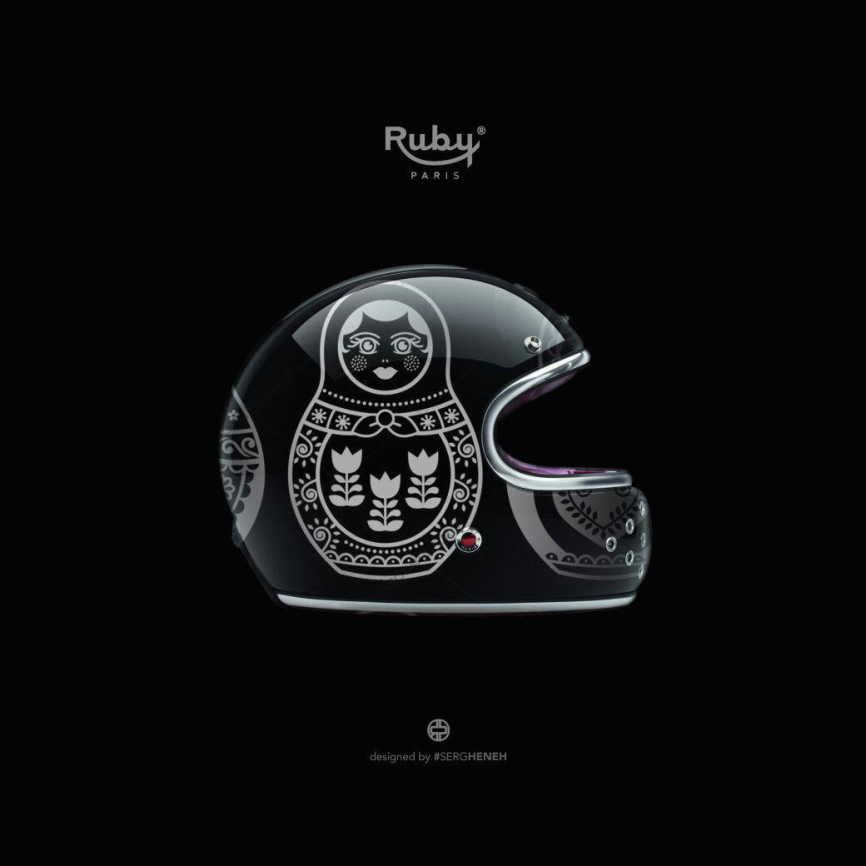 Шлем RUBY Castel Custom фото 1