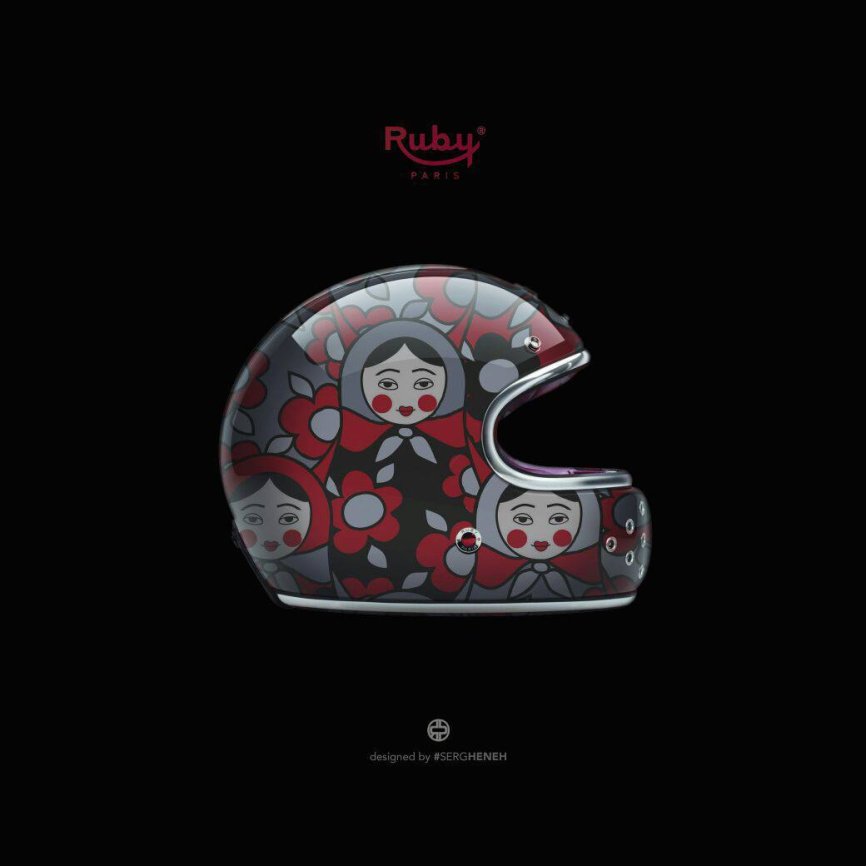 Шлем RUBY Castel Custom фото 1