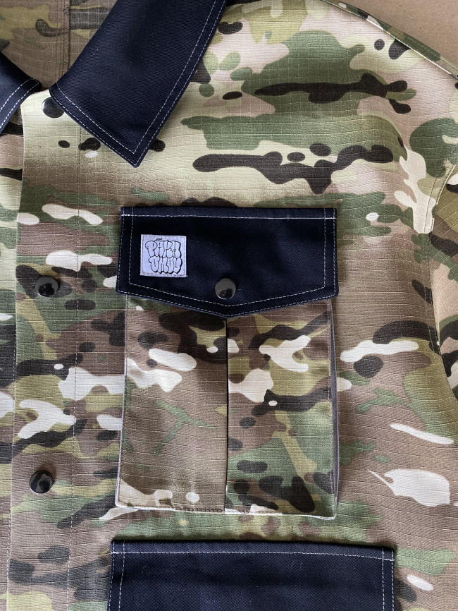 Куртка "work jacket" мужская "PAKHOMOV&FAMILY" разноцветный фото 6