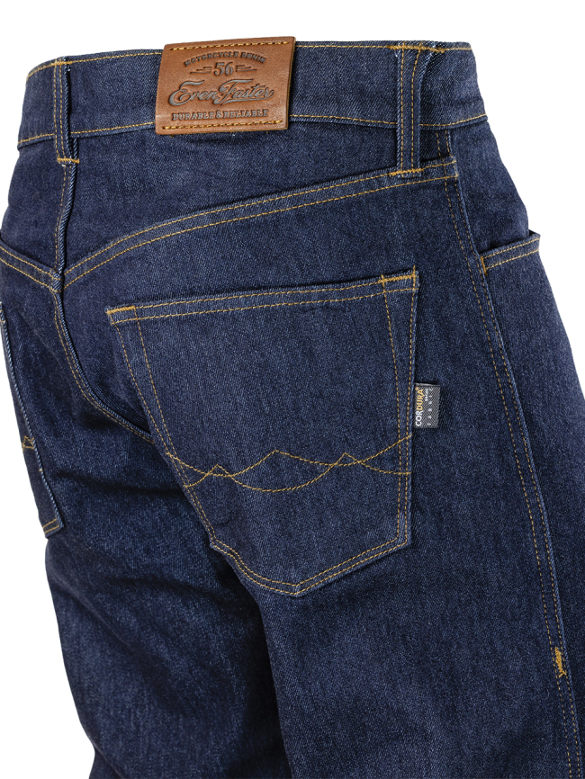 Мотоджинсы EF56 ARMADILLO однослойные муж. CORDURA DENIM Тёмный Синий фото 3
